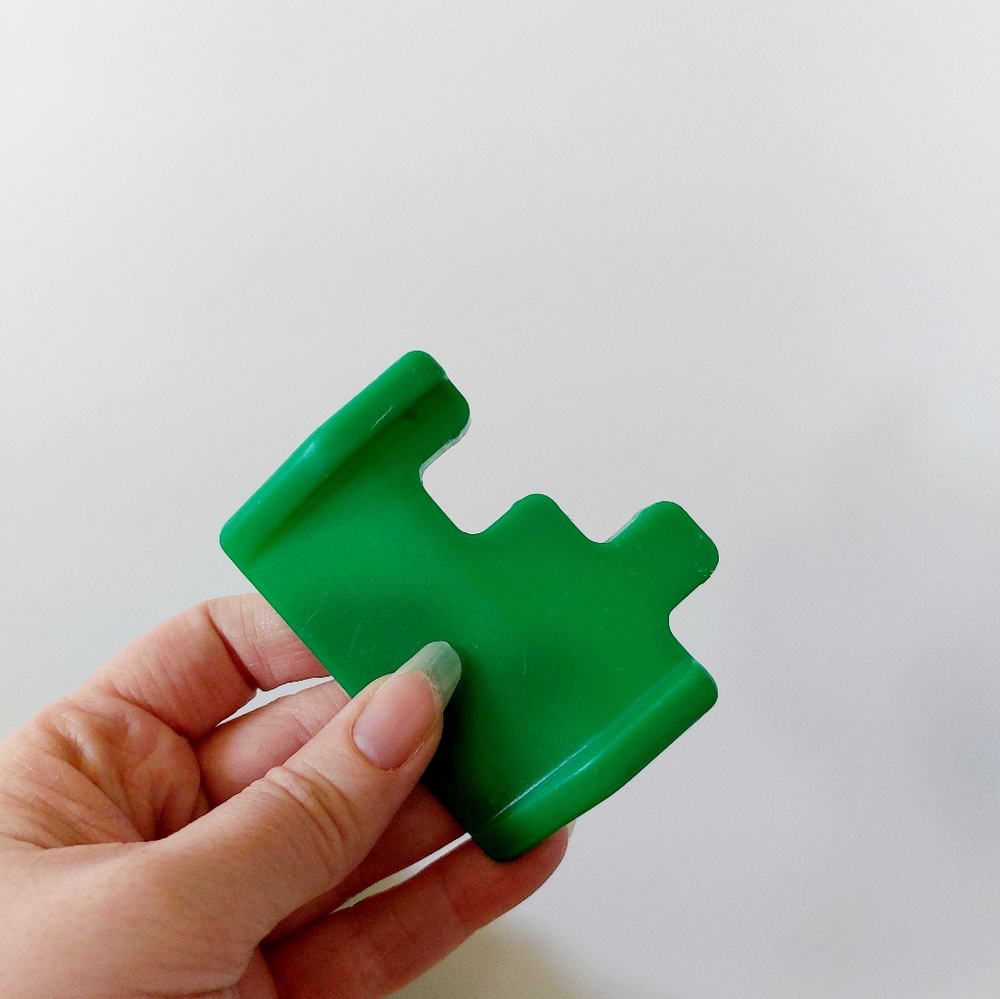 29 Piece Vintage Little Tikes Green Yellow Road (compatible with Waffle Blocks)‎ - Picture 7 of 8